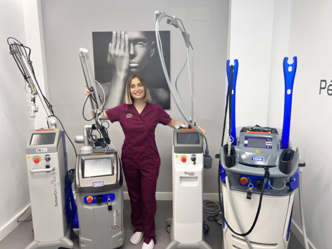 tipos de láser en dermatología