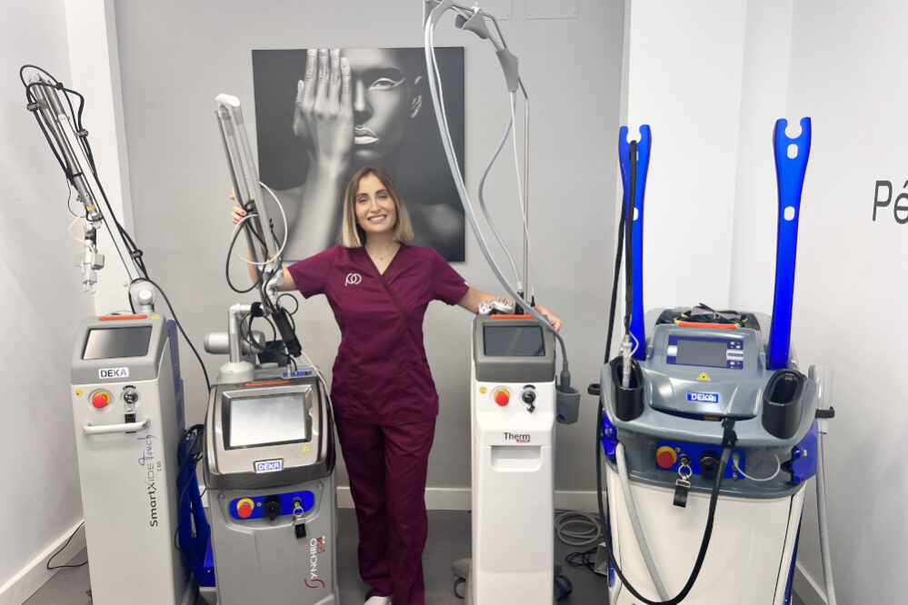 tipos de láser en dermatología